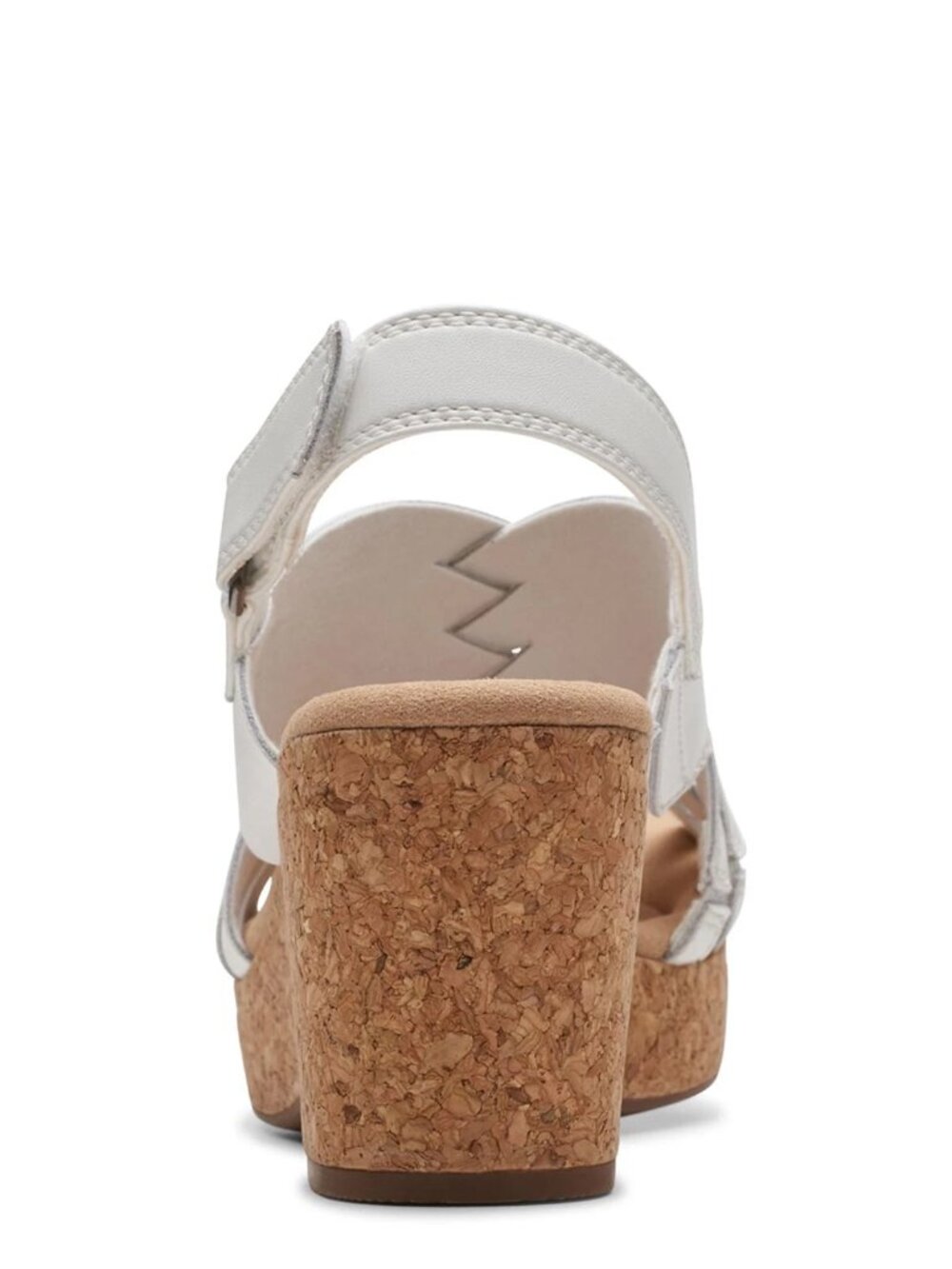 Clarks Giselle Ivy Wedge Sandal White US Size 7.5 - Picture 11 of 14